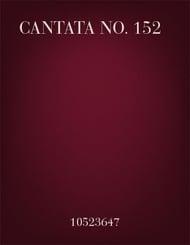 Cantata No. 152 SB Vocal Score cover